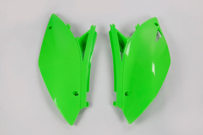 Fianchetti portanumero Kawasaki KX 450 F (09-11) verdi