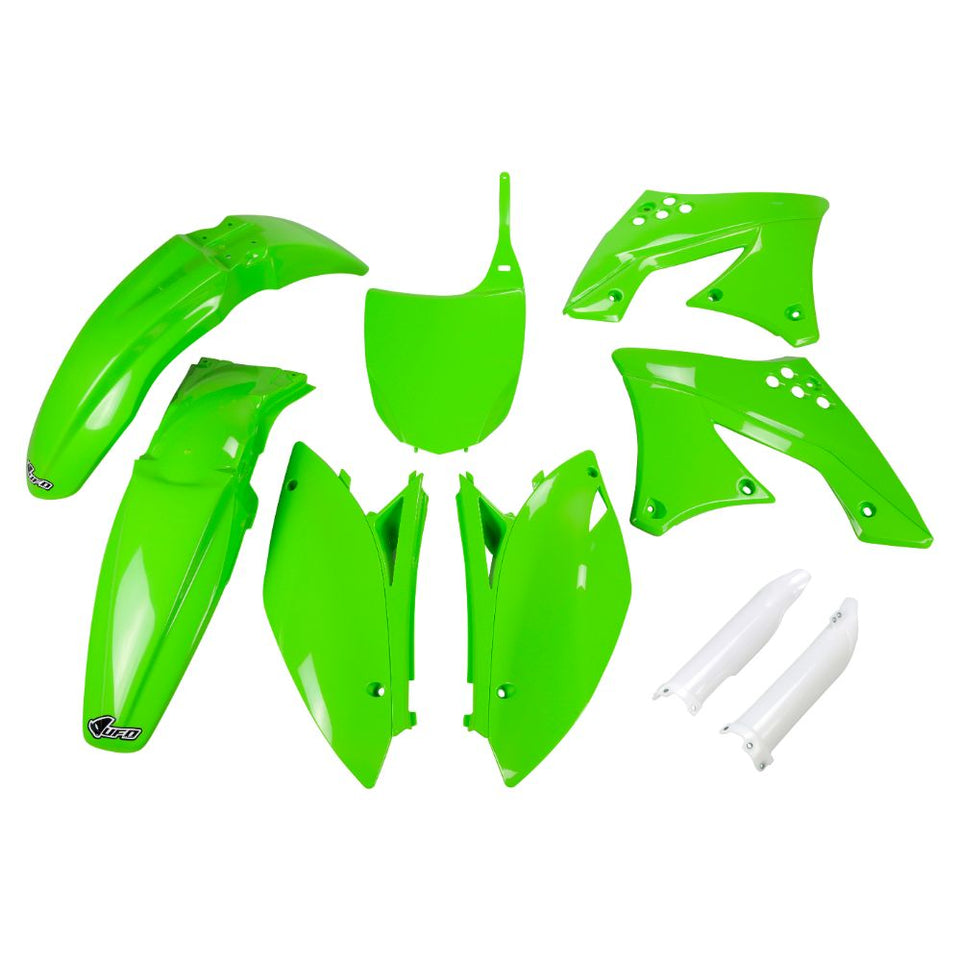 Kit plastiche Kawasaki KX 250 F (09-12) - colore verde