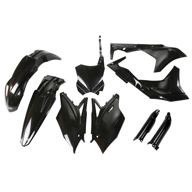 Kit plastiche Kawasaki KX 250 F (17) - colore nero