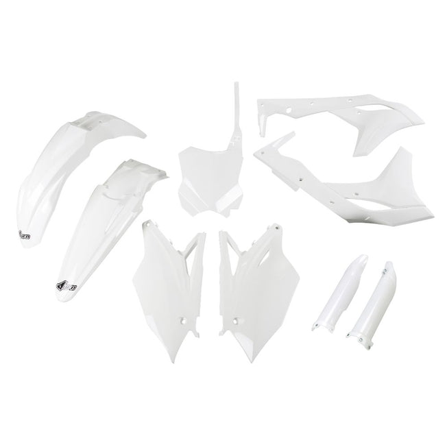 Kit plastiche Kawasaki KX 250 F (17) - colore bianco