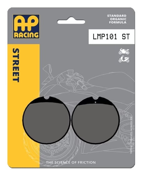 Pastiglie Freno Organiche Anteriori AP Racing LMP101