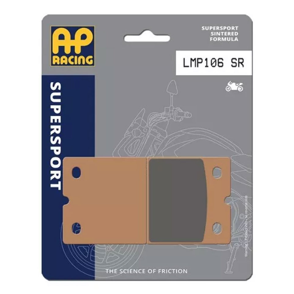 Pastiglie Freno Sinterizzate Anteriori e Posteriori AP Racing LMP106SR