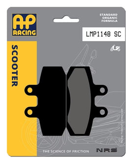 Pastiglie Freno Organiche Anteriori e Posteriori AP Racing LMP1148SC
