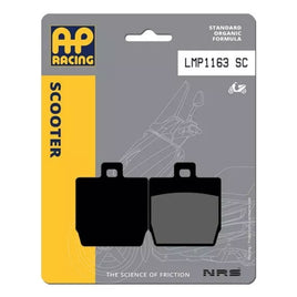 Pastiglie Freno Organiche Anteriori e Posteriori AP Racing LMP1163SC