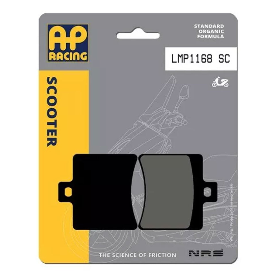 Pastiglie Freno Organiche Anteriori e Posteriori AP Racing LMP1168SC
