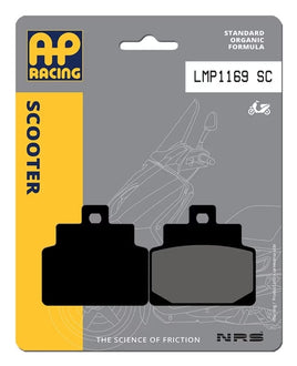 Pastiglie Freno Organiche Anteriori e Posteriori AP Racing LMP1169SC