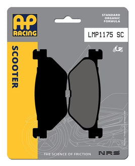 Pastiglie Freno Organiche Anteriori e Posteriori AP Racing LMP1175SC
