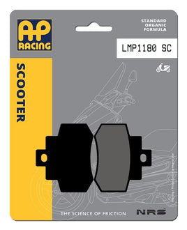Pastiglie Freno Organiche Anteriori e Posteriori AP Racing LMP1180SC