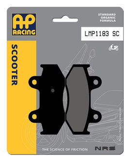 Pastiglie Freno Organiche Anteriori e Posteriori AP Racing LMP1183SC