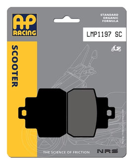 Pastiglie Freno Organiche Anteriori e Posteriori AP Racing LMP1197SC