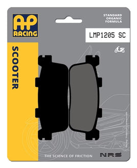 Pastiglie Freno Organiche Anteriori e Posteriori AP Racing LMP1205SC