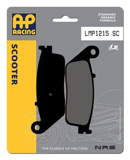 Pastiglie Freno Organiche Anteriori e Posteriori AP Racing LMP1215SC