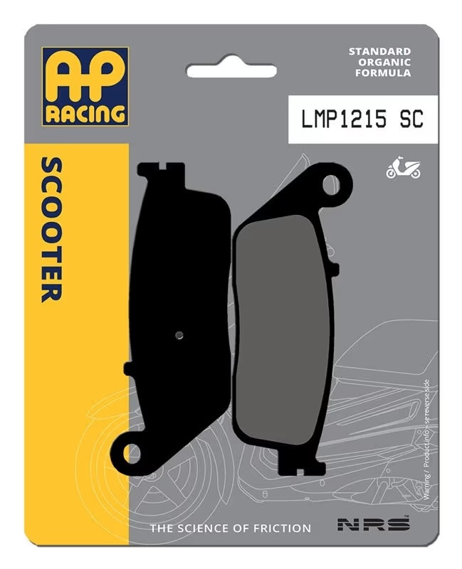 Pastiglie Freno Organiche Anteriori e Posteriori AP Racing LMP1215SC