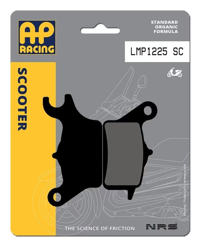 Pastiglie Freno Organiche Anteriori e Posteriori AP Racing LMP1225SC