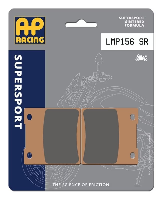 Pastiglie Freno Sinterizzate Anteriori e Posteriori AP Racing LMP156SR