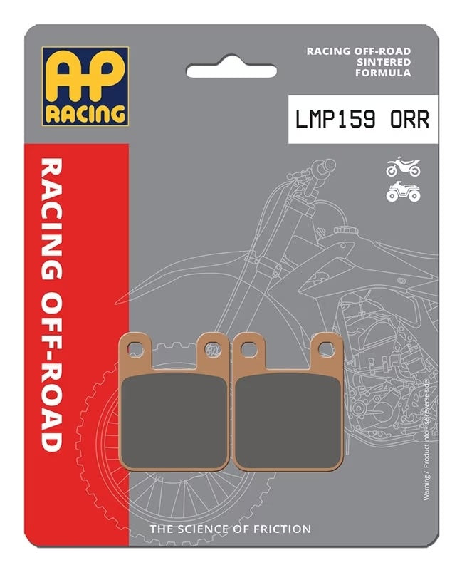 Pastiglie Freno Sinterizzate Racing Anteriori e Posteriori AP Racing LMP159ORR