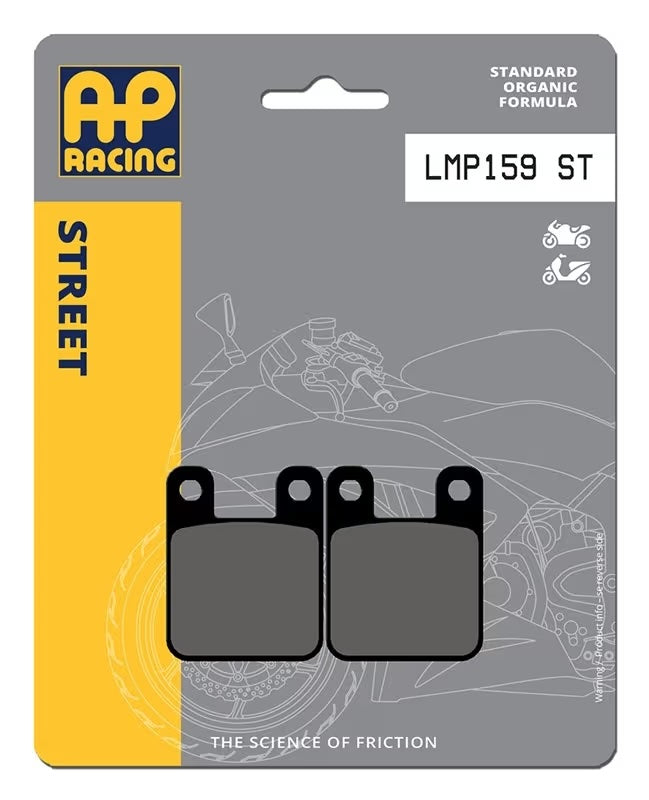 Pastiglie Freno Organiche Posteriori AP Racing LMP159