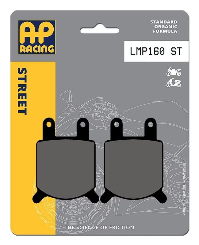 Pastiglie Freno Organiche Anteriori AP Racing LMP160