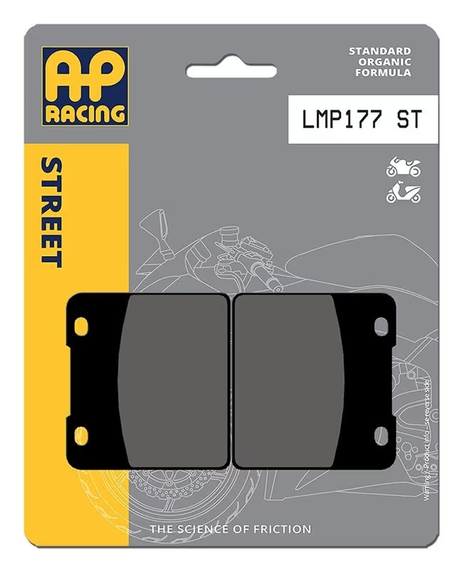 Pastiglie Freno Organiche Anteriori AP Racing LMP177