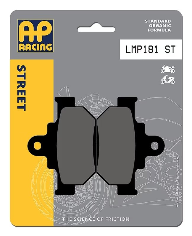 Pastiglie Freno Organiche Posteriori AP Racing LMP181