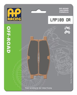 Pastiglie Freno Sinterizzate Anteriori e Posteriori AP Racing LMP189OR