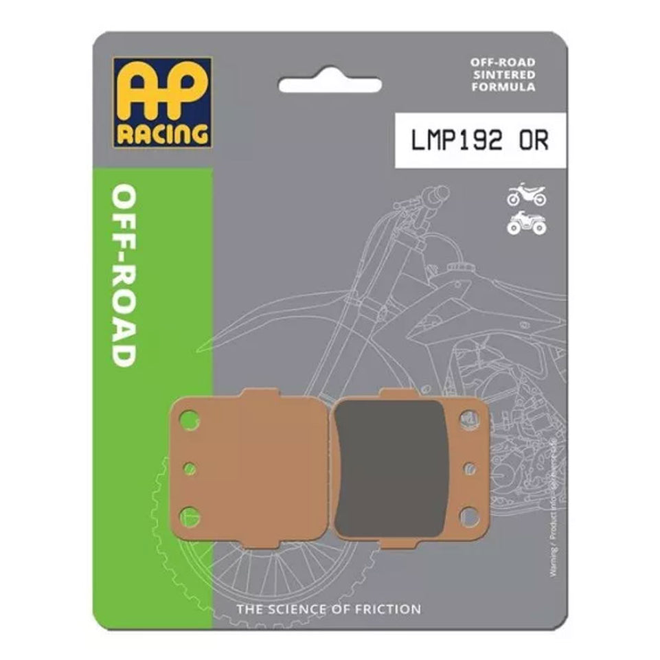 Pastiglie Freno Sinterizzate Anteriori e Posteriori AP Racing LMP192OR