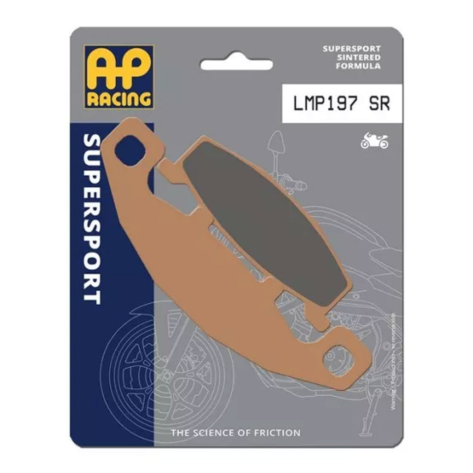 Pastiglie Freno Sinterizzate Anteriori e Posteriori AP Racing LMP197SR