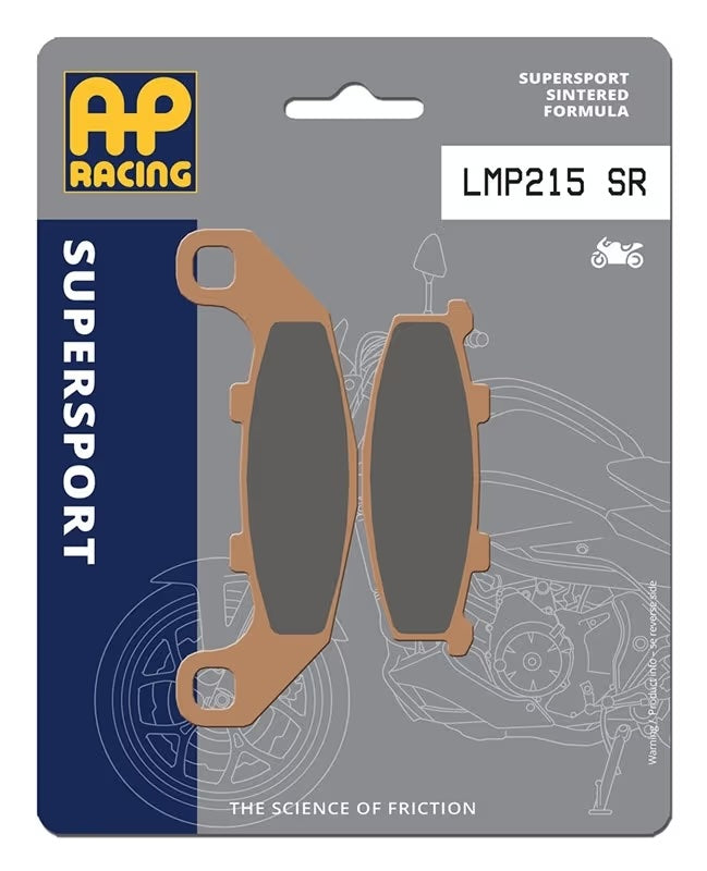 Pastiglie Freno Sinterizzate Anteriori e Posteriori AP Racing LMP215SR