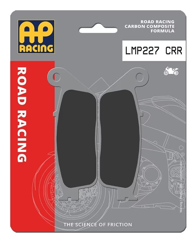 Pastiglie Freno Sinterizzate Racing Anteriori e Posteriori AP Racing LMP227CRR