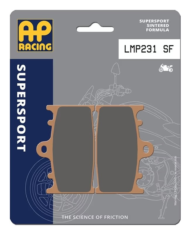 Pastiglie Freno Sinterizzate Anteriori e Posteriori AP Racing LMP231SF