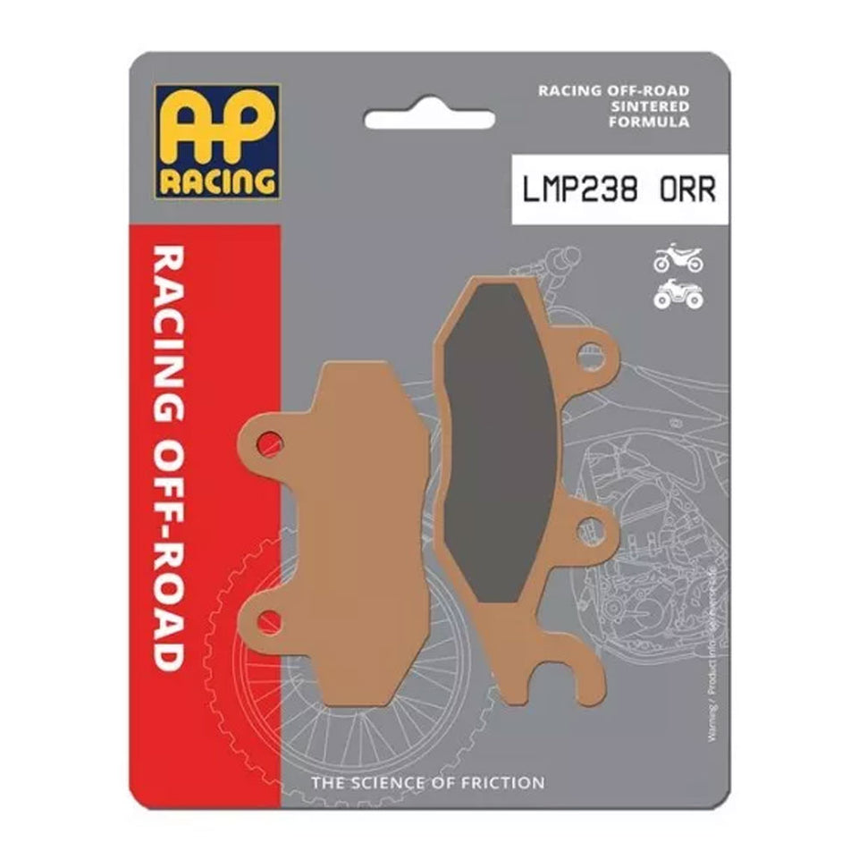 Pastiglie Freno Sinterizzate Racing Anteriori e Posteriori AP Racing LMP238ORR