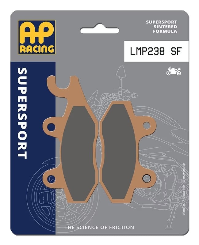 Pastiglie Freno Sinterizzate Anteriori e Posteriori AP Racing LMP238SF