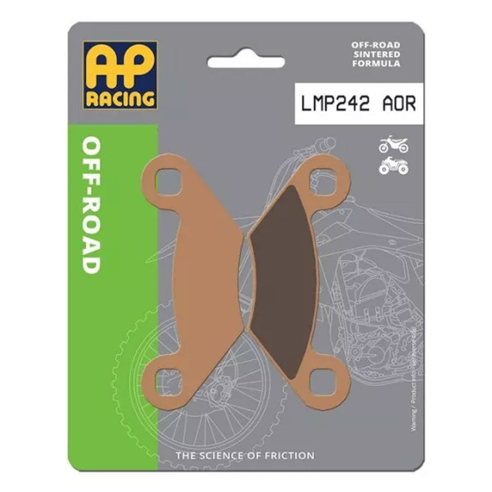 Pastiglie Freno Sinterizzate Anteriori e Posteriori AP Racing LMP242AOR