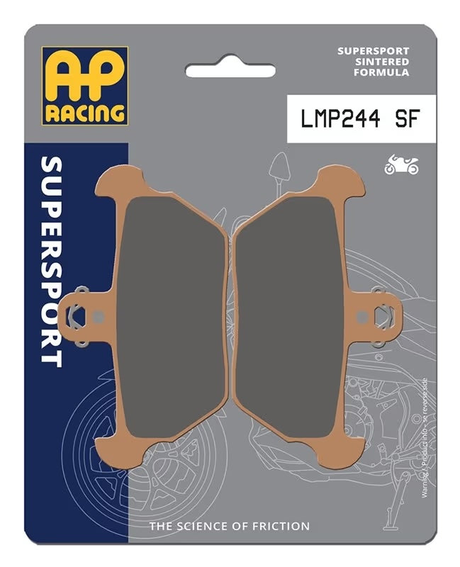 Pastiglie Freno Sinterizzate Anteriori e Posteriori AP Racing LMP244SF