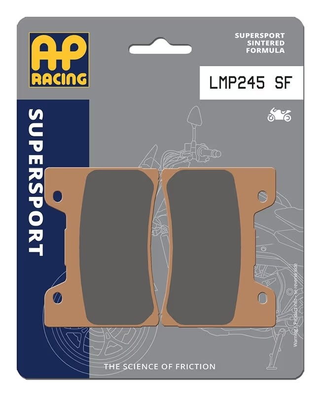 Pastiglie Freno Sinterizzate Anteriori e Posteriori AP Racing LMP245SF