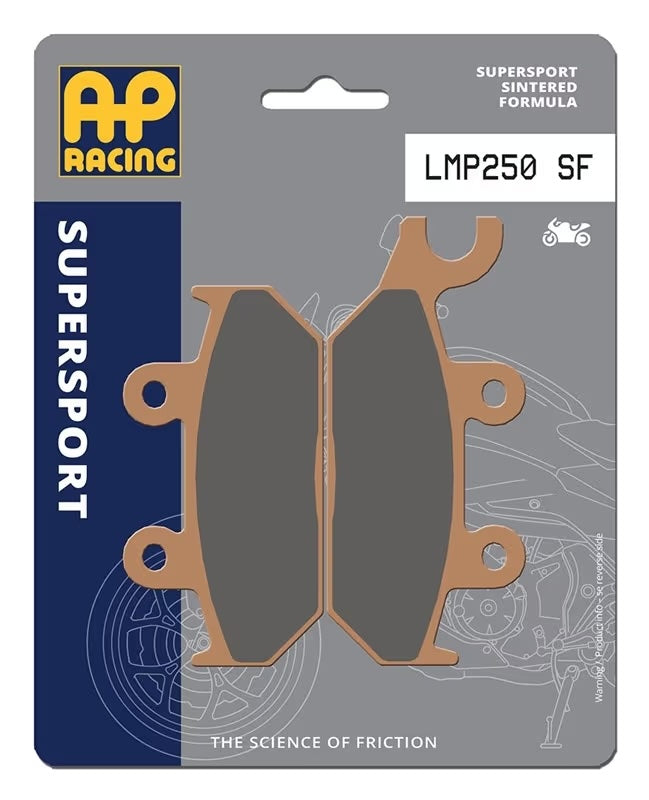 Pastiglie Freno Sinterizzate Anteriori e Posteriori AP Racing LMP250SF
