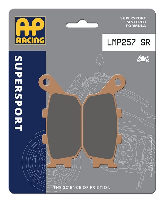 Pastiglie Freno Sinterizzate Anteriori e Posteriori AP Racing LMP257SR