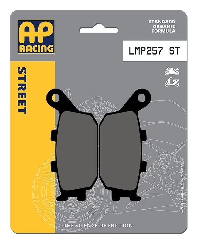 Pastiglie Freno Organiche Posteriori AP Racing LMP257
