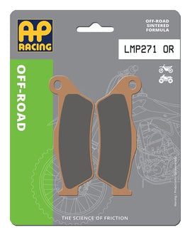 Pastiglie Freno Sinterizzate Anteriori e Posteriori AP Racing LMP271OR