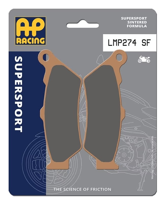 Pastiglie Freno Sinterizzate Anteriori e Posteriori AP Racing LMP274SF