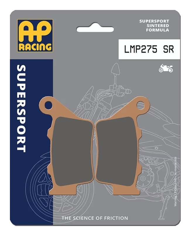Pastiglie Freno Sinterizzate Anteriori e Posteriori AP Racing LMP275SR