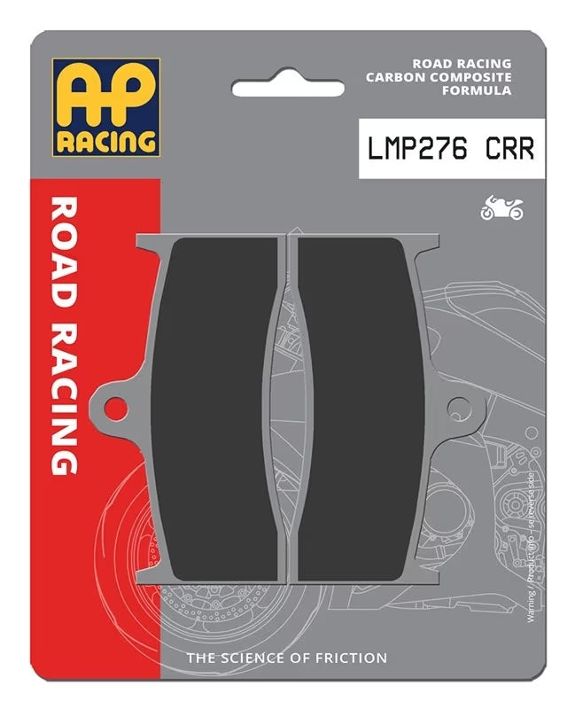 Pastiglie Freno Sinterizzate Racing Anteriori e Posteriori AP Racing LMP276CRR