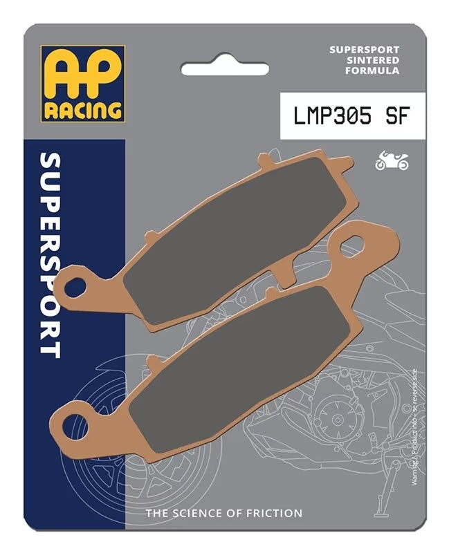 Pastiglie Freno Sinterizzate Anteriori e Posteriori AP Racing LMP305SF