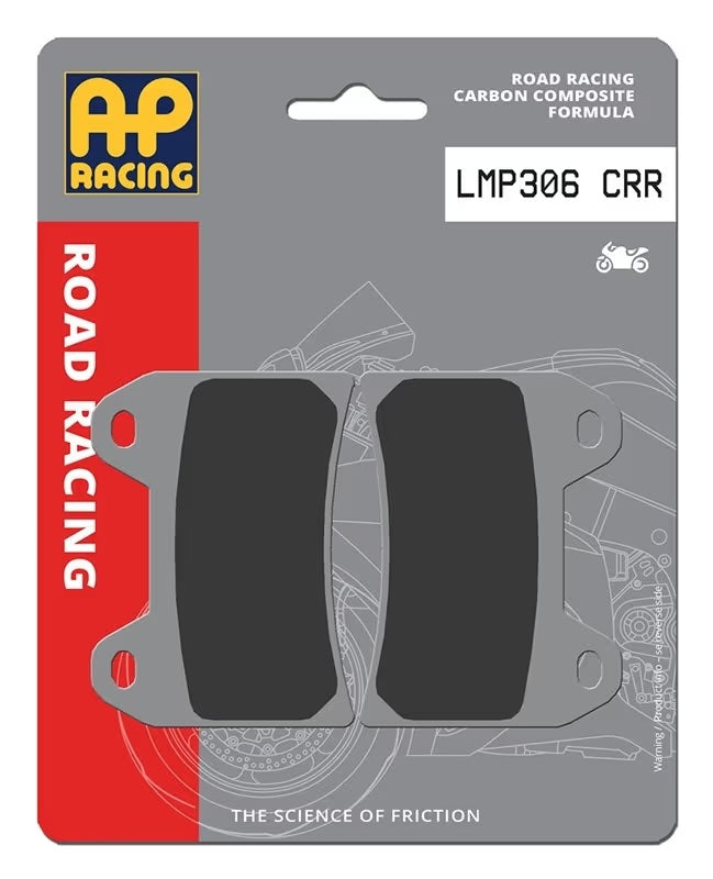 Pastiglie Freno Sinterizzate Racing Anteriori e Posteriori AP Racing LMP306CRR