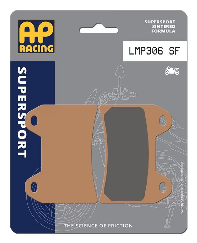 Pastiglie Freno Sinterizzate Anteriori e Posteriori AP Racing LMP306SF