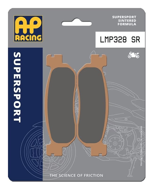 Pastiglie Freno Sinterizzate Anteriori e Posteriori AP Racing LMP328SR