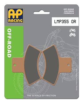 Pastiglie Freno Sinterizzate Anteriori e Posteriori AP Racing LMP355OR