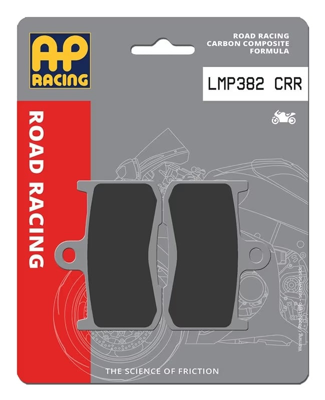 Pastiglie Freno Sinterizzate Racing Anteriori e Posteriori AP Racing LMP382CRR