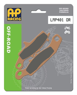 Pastiglie Freno Sinterizzate Anteriori e Posteriori AP Racing LMP401OR