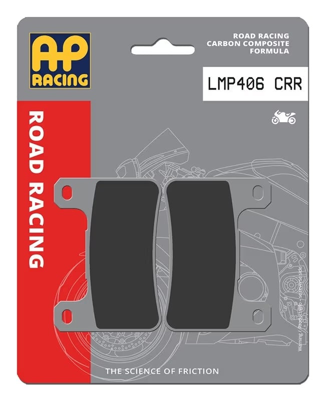 Pastiglie Freno Sinterizzate Racing Anteriori e Posteriori AP Racing LMP406CRR